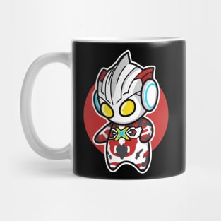 Ultraman X Chibi Style Kawaii Mug